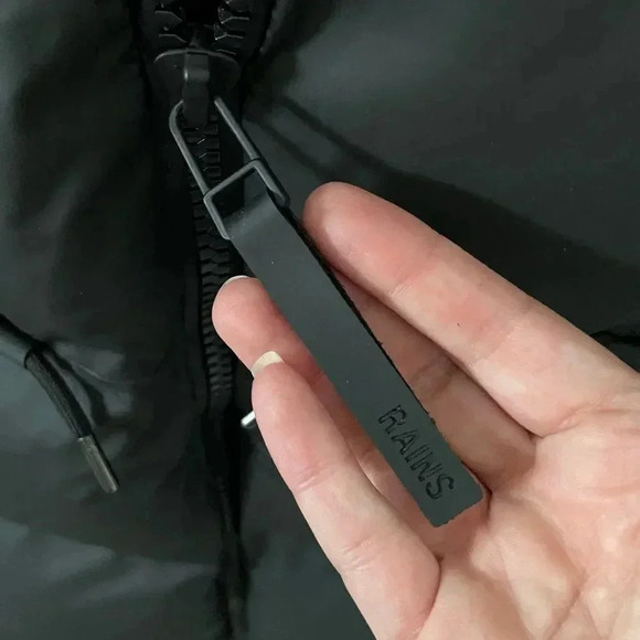 NWT Rains Alta Waterproof Windproof Insulated Hooded Puffer Parka Coat size XL - Picture 12 of 15